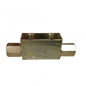 3/8 "twin controlled check valve